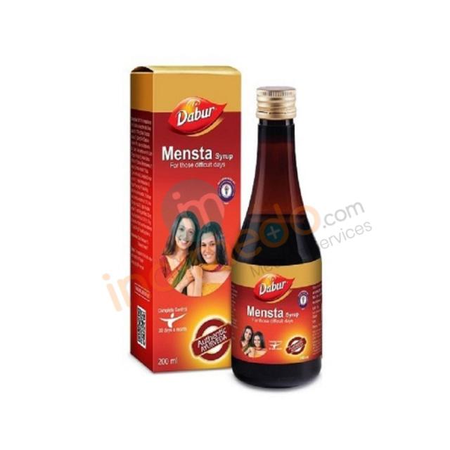 Dabur Mensta Syrup 200 Ml - Repair Of Female Reproductive Organs